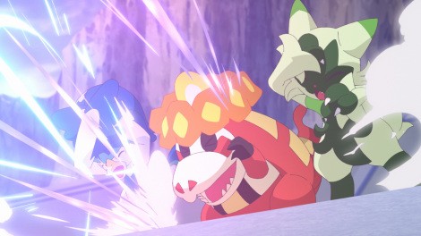 Scene from the Pokémon anime